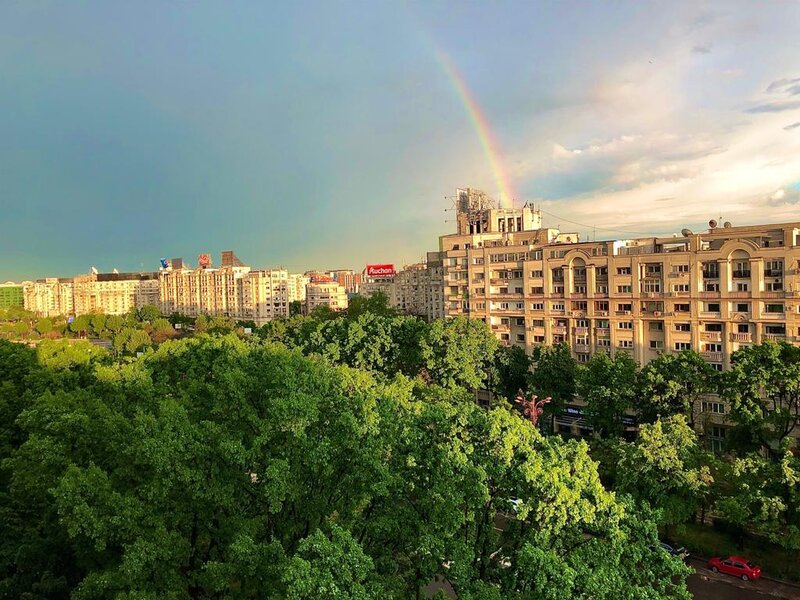 Piata Unirii, Bulevardul Unirii, zona Fantani (Piata Unirii-Casa Poporului)